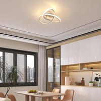 1 x RAW Customer Returns Riserva LED lamps ceiling lamps, 30W 3375LM LED ceiling light 3000K warm white light, modern creative ceiling lamp LED, ceiling lighting lamps for balconies hallway wardrobe bedroom kitchen white, 30cm  - RRP €32.36