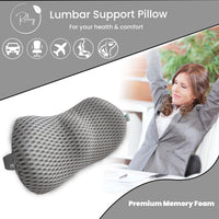 1 x RAW Customer Returns RELIVY - lumbar support car, back cushion for sofa and car, back cushion for office, lumbar cushion, lumbar cushion for car and office chair, lumbar cushion for car, back support cushion - RRP €24.99