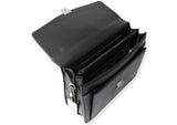 1 x RAW Customer Returns Gloria Kaos 24 HOUR DOCUMENT HOLDER BRIEFCASE BAG OFFICE WORK CASE Black MA32  - RRP €52.51