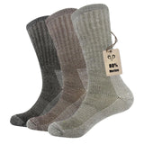 1 x RAW Customer Returns Vihir 3 Pairs of Merino Socks Men - Long Tube Merino Sports Socks for Skiing, Trekking, Hiking 37-42, 41-46 - RRP €24.99