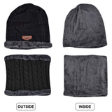 38 x Brand New SZGIARUY Winter Hat and Scarf for Men and Women Pack of 2 Size 58, black - RRP €433.96