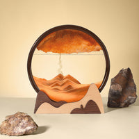 1 x RAW Customer Returns Heimthal Moving Sand Art Picture Wooden Sand Art for Desk Decor and Office Decor 12inch  - RRP €35.69