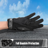 1 x RAW Customer Returns COFIT Motorcycle Gloves, Finger Touch Screen, Motorcycle Racing Gloves, Quad ATV Riding, Climbing, Hiking and Other Outdoor Sports - Black XL - RRP €18.99