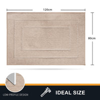 1 x Brand New PURUGS Dust Catcher Doormat 80 x 120 cm, Machine Washable Non-Slip Entrance Mat, Super Absorbent Door Mat for Dogs, Front Door and Hallway - RRP €48.85