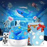 1 x RAW Customer Returns One Fire Gift Box Children s Ceiling Star Projector, 15 Films Night Light for Children, Bluetooth Music 360 Children s Projector Lamp, USB Rechargeable Ceiling Projector Gift for Children - RRP €31.99