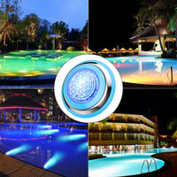 1 x RAW Customer Returns CXhome Underwater LED Pool Lighting 54W Pool Lights Install 12V RGB 234 CHIPS LED Underwater Diving Lighting Control IP68 App Wall Mounted Mural - RRP €54.04