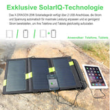 4 x RAW Customer Returns X-DRAGON Solar Charger 20W 2-Port USB Foldable SunPwer Solar Panel Mobile Phone Charger for iPhone, Andriod Smartphone, Tablets, iPad, Samsung etc - RRP €120.96