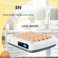 1 x RAW Customer Returns CHIKERS - Automatic Egg Incubator for Chickens, Poultry and Chicks XL 50 Eggs Automatic Rotation, Temperature Control and Humidity Meter Premium Incubator for Poultry and Domestic Use - RRP €123.63