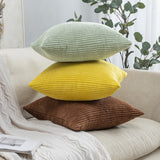 1 x RAW Customer Returns MIULEE Set of 2 cushion covers, decorative cushions, decorative cushions, cushion covers, decorative cushions, throw sofa cushions, decorative soft couch cushions cover for sofa, bedroom, 40 x 40 cm, bean green - RRP €14.99