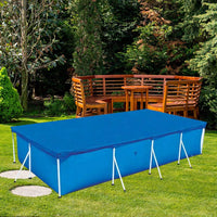 1 x RAW Customer Returns WingFly Pool Cover Dust Cover for Swimming Pool Dust Cover for Swimming Pool Suitable for All Types of Swimming Pools Rectangular 220X150CM  - RRP €19.4