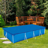 1 x RAW Customer Returns WingFly Pool Cover Dust Cover for Swimming Pool Dust Cover for Swimming Pool Suitable for All Types of Swimming Pools Rectangular 220X150CM  - RRP €19.4