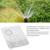 1 x RAW Customer Returns 8 Zone Smart WiFi Sprinkler Controller, Wifi Irrigation Controller for Tuya AC 24V, Smart Garden Irrigation Timer - RRP €94.81