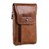 1 x RAW Customer Returns Hengwin Men s Belt Bag Holster for iPhone 15 14 13 12 11 Pro Max 14Plus SE XR, Leather Cell Phone Case Belt Pouch for Samsung Galaxy A72 A52 S20 S21 S21 S22 S23 S24 Ultra 5G Note20 Ultra, Brown - RRP €26.88