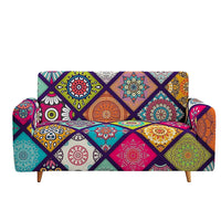 1 x Brand New HOSIMA Brand Store Stretch Home Textiles Retro Sofa Cover Series Indian Pattern 3 Seater Sofa Cover 1 Seater 90-140cm ,BDB68  - RRP €29.99