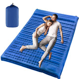 1 x RAW Customer Returns AKUDY sleeping mat for 2 people thickened 12 cm camping bed, self-inflating sleeping mat, camping mattress, camping bed for 2 people - RRP €76.49