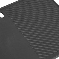 1 x RAW Customer Returns WELL GRILL 43x32 CM cast iron reversible plate cast iron grill plate for Enders Boston 4 6, Monroe PRO 4, Colorado 4, Landmann Triton 3 and 4 burner gas grill, plancha grill pan accessories - RRP €45.17