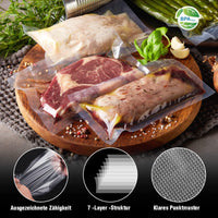 1 x RAW Customer Returns Fitge Vacuum Bags 170 m 20 x 600 cm 3 Rolls for All Vacuum Sealers, Vacuum Rolls for Food, BPA Free Vacuum Bags, Strong and Tear-Resistant Vacuum Film, - RRP €22.8