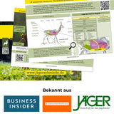 1 x RAW Customer Returns J gerschmiede learning cards Successfully pass the hunting exam and get your hunting license - The book rethought compact and digitally supported Standard work  - RRP €80.66