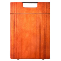 9 x Brand New Solid Wood Cutting Boards for Kitchen, Premium Wooden Cutting Board with Hanging Hole, Kitchen Cutting Board Made of Sustainable Mahogany Wood 33 x 23 x 2 cm - RRP €183.6