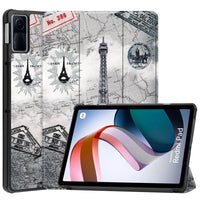 2 x Brand New Case for Xiaomi Redmi Pad 10.61 inch 2022 tablet cover, premium PU ultra slim lightweight protective case, triple fold protective case, ultra thin lightweight cover retro - RRP €24.0