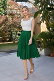 3 x Brand New GRACE KARIN Women s A-Line Festive Underskirt Petticoat Maxi Skirt Holiday Beach Skirt Half Skirt Green L - RRP €90.72