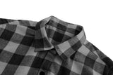 1 x Brand New Dioufond Women s Flannel Shirts Long Sleeves Women s Checked Shirt Black Flannel 2XL - RRP €22.61