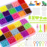 1 x RAW Customer Returns GOLDGE Water Beads Refill Set, 6000 Pieces Children s Craft Beads, 30 Colors Bead Craft Set, Bead Starter Set, Water Magic Water Beads, Aqua Beads Refill Set for Children Beginners DIY Toys - RRP €20.16