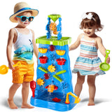 1 x Brand New Waterfall Water Table Wall Toys for Kids Water Play Table, Outdoor Beach Toys, Summer Water Toys and Side Water Fun Play Toys for Boys Girls 3 4 5 6 7 8 Years - RRP €65.99