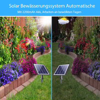 1 x RAW Customer Returns Biling Solar Irrigation System Automatic Drip Irrigation System, with Anti-Siphon Solar Gardena Irrigation System for 10-15 Pots Tomato House Balcony Greenhouse Raised Bed Irrigation - RRP €39.06