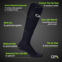 11 x Brand New CFA High Quality Anti Blister Compression Socks for Women and Men For running, sports, return or travel For better blood circulation Made in Portugal - RRP €264.0