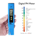 1 x RAW Customer Returns Pancellent PH meter, PH TDS EC and temperature 4 in 1 set, water quality tester ATC for drinking water swimming pool aquarium pools, conductivity meter with high accuracy and LCD display blue  - RRP €16.72