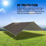 1 x RAW Customer Returns Unigear Rain Cover Tarp Rain Fly Tent Canopy Waterproof Hiking Shelter Foldable Lightweight Waterproof Protection Against Rain Snow Sun When Camping. - RRP €35.38