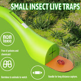 1 x RAW Customer Returns Waldspring 2 pieces insect catcher, spider catcher, insect trap, insect vacuum for children for insects, ladybugs, moths, butterflies, caterpillars... Green White  - RRP €21.15