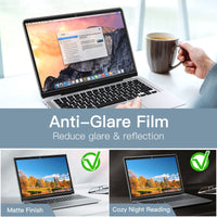 1 x RAW Customer Returns JETech Screen Protector for MacBook Pro 13 inch model 2016-2022, M1 M2 MacBook Air 13 inch model 2018-2020, M1 , anti-glare matt PET screen protector, anti-fingerprint, pack of 2 - RRP €10.07