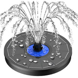 1 x RAW Customer Returns SZMP 2024 NEW Solar fountain for outdoors 100 glass, 3.5W solar pond pump with 8 DIY effects solar water pump solar floating fountain pump for garden, bird bath, pond, fish tank - RRP €18.83