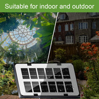 1 x RAW Customer Returns Solar irrigation system, automatic irrigation system garden, 12 timer modes 15 m hose alarm function for garden, balcony plants, potted plants outdoors - RRP €36.66