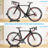 1 x RAW Customer Returns CXWXC bike stand floor 26 to 29 inches and 650C -700C, bike stand for your garage, home or bike shop, foldable bike stand for MTB and road bike - RRP €39.32