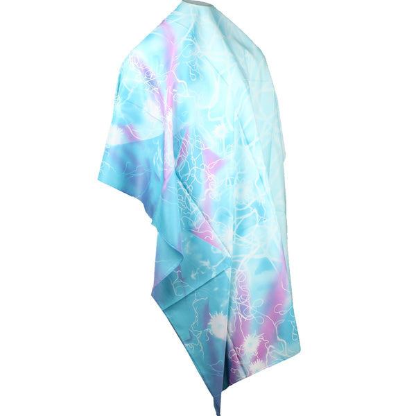 2 x Brand New Beach towel PAREO - 100x145 cm - SARONG scarf with maritime motifs - RRP €29.0