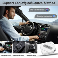 1 x RAW Customer Returns Android Auto USB Adapter for Android Car Radio, Wired Android Auto to Wireless Android Auto Retaining the Original Online Update for 1 Din Double Din Car Radio - RRP €37.2