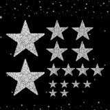 49 x Brand New Teaaha Pack of 16 star iron-on stickers, silver stars iron-on rhinestone stars for ironing, star patches for ironing on, star patches for clothing, T-shirt, DIY backpack, hat, jeans - RRP €309.19