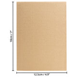 1 x RAW Customer Returns Belle Vous Brown Corrugated Kraft Paper Pack of 100 - 18 x 12.5 cm - 2.8 mm Thick Corrugated Packaging Cardboard for Mail, Crafts, Art and Packaging - RRP €27.2