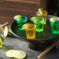 1 x RAW Customer Returns MATANA 150 colorful plastic shot glasses, 3cl - plastic shot glasses, neon shot glasses, shot cups, schnapps cups, plastic cups - party accessories - sturdy reusable - RRP €13.99