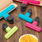 2 x Brand New Food Clips, 6 Pcs Partial Food Bag Sealing Clip Plastic Bag Clip Food Snack Bag Clip for Food Bags and Snack Storage Sealing Clip - RRP €20.96