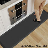 1 x Brand New Wisboey Kitchen Padded Comfort Anti Fatigue Floor, Waterproof Non-Slip Kitchen, PVC Ergonomic Foam Standing S - RRP €20.4