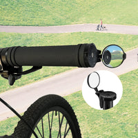 1 x RAW Customer Returns Homieway Bicycle Rearview Mirror, Mini Folding Bicycle Rearview Mirror, 360 Adjustable Small Bicycle Mirror, for 18-22mm Handlebar Ends, - RRP €34.8