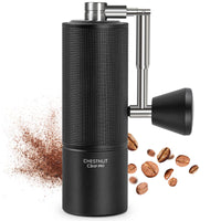 1 x RAW Customer Returns TIMEMORE Chestnut C3 ESP PRO, manual coffee grinder, upgraded integrated all-metal housing, stainless steel S2C conical grind, hand coffee grinder with folding handle, for espresso to French press, black - RRP €109.0