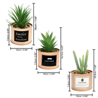 1 x RAW Customer Returns BELLE VOUS 3pcs Artificial Plants Mini Artificial Plants in Pot Green Copper - 10 x 7.5cm Succulent Artificial Cactus in Pot Set as Living Room Decoration, Office Decoration, Bathroom Decoration, Plant Decoration - RRP €35.03