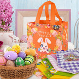 1 x Brand New Pack of 12 Easter egg hunt bags with handles, Easter bags for filling, reusable Easter gift bags, Easter bags, multifunctional Easter bags, gift bags, gifts, party accessories - RRP €6.91