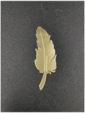 30 x Brand New 2 Pack Gold Feather Shaped Vinyl Stickers for Laptop, iPhone, Car, iPad or Helmet - RRP €612.0