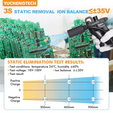 1 x RAW Customer Returns YUCHENGTECH ESD Antistatic Air Gun Ionizing Air Gun Static Eliminator with 7KV High Voltage Generator Built-in Ion Needle 10V Ion Balance Industrial Static Eliminator - RRP €119.99